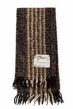 Vintage Studio Donegal Handwoven Pure New Wool Scarf Ireland 140cm 55” picture
