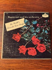 MANTOVANI -  THE WORLD'S FAVORITE LOVE SONGS VINYL LP LONDON LL 1748 MONO VG+ picture
