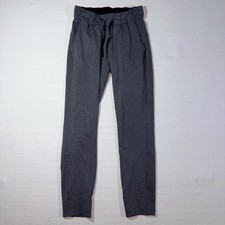 Lululemon Womens On The Fly Pant 28” Joggers Size 2 Gray Athleisure Lounge picture