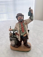 Vintage 1988 Dave Grossman Hobo Clown Pharmacist Doctor Figurine DGC Korea picture