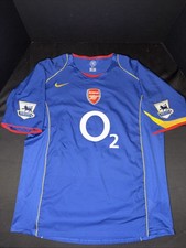 ARSENAL LONDON ENGLAND 2004/2006 AWAY FOOTBALL SHIRT JERSEY NIKE XL Excellent ￼ picture