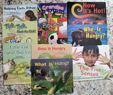 HMH Literacy Rigby PM Leveled Library Readers Grade 1 Levels C-K Into Reading picture
