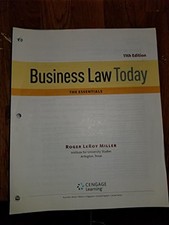 Cengage Advantage Books: Business Law ..., Roger Miller picture