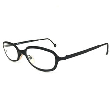Vintage la Eyeworks Eyeglasses Frames PUFFER 542 Rubberized Black 46-22-135 picture