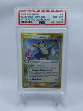2006 Pokemon Blastoise Reverse Holo Crystal Guardians 2/100 PSA 8 NM - MT picture