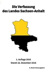 Die Verfassung des Landes Sachsen-Anhalt, 1. Auflage 2016 9781541264274 New-, picture