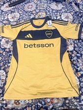 Boca Juniors Adidas 2025-26 Med. Stadium Away Soccer Futbol Football Jersey NWT picture