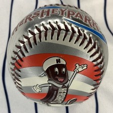 Hersheypark Chocolate Bar Mascot Red Stripes Hershey Souvenir Baseball Ball 2007 picture