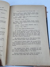 Official 1927 Oklahoma Senate Impeachment Proceedings – State Govt Record picture