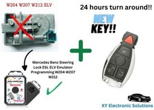 Mercedes Electronic Steering Lock Emulator Programming W204 W207 W212 + KEY picture