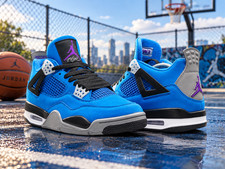 Men's Emiinem x Jordan 4 “Encore” 2027 JJ3098-400 Size US 7-12 NEW picture