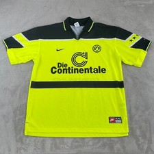 Borussia Dortmund 1997-1998 European Home Jersey Vintage Soccer 2XL Premier picture