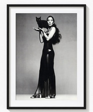 Cher Music Vintage B&W Photo Wall Art Poster Print 24x36 Unframed picture