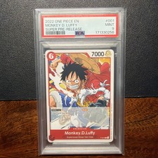 Monkey.D.Luffy (Super Pre-Release) [Participant] P-001 PSA 9 picture