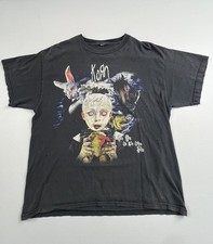 Vintage Rare Korn Shirt Mens Black See You On The Other Side Tour 2006 Tee Read picture