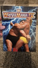 Vtg 1988 WRESTLEMANIA IV Official WWF Program Hulk Hogan Andre The Giant 4 WWE picture