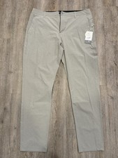NWT Vuori Aim Pants Khaki Mens 36 x 32 Casual Dress NEW Stretch Performance NEW picture