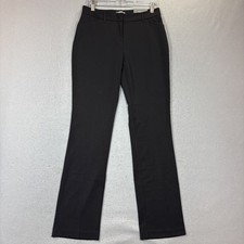 Maurices Women's Pants Smart Boot Cut Trouser Black Mid Rise 6 Long NWT picture
