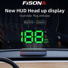 Car HUD Head-up Display GPS Universal Digital Speedometer Windshield Projector picture