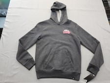 New Boy's Youth Adidas Fleece Lined Soccer Hoodie Sz Large 14-16 Hoody Gray picture