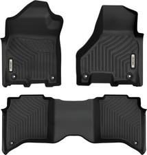 OEDRO TPE Floor Mats Liners for 2019-2026 Ram 2500/3500 Crew Cab All Weather picture