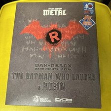 DC Dark Nights Metal BEAST KINGDOM PX The BATMAN WHO LAUGHS AND ROBIN 🐶 picture
