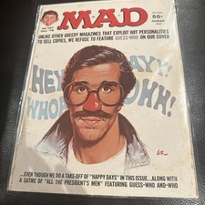 MAD Magazine #187 - Happy Days - Fonzie - December 1976 - Vintage Rare -  picture