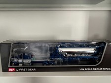NEW 1/64 DCP 60-0837 PETERBILT 379 BLUE/WHITE W/PNEUMATIC NIB FACTORY SEALED picture