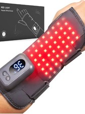 Red Light Wrist Wrap,650nm 850nm LED Hand Strap for Right Hand. picture