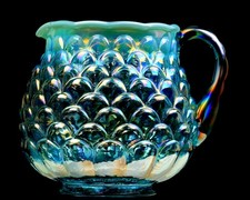 Fenton Family Signed Persian Pearl Jacqueline QVC 5th Anniv 5 3/4