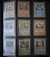 Pokemon Shadowless Complete Base Set Uncommon/Commons picture