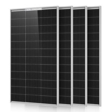 ECO-WORTHY 4 Pack 100W 18V N-Type Bifacial Solar Panels 25% Efficiency picture