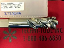 Greenfield 1 1/2-12 X 6 1/2 OAL NF GH5 HSS Spiral 4FL Bottoming Tap 2732530  picture