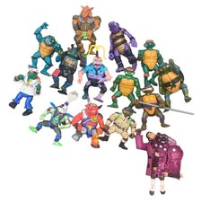 Teenage Mutant Ninja Turtles TMNT Vintage Lot of 14 Figures Playmates 90's picture