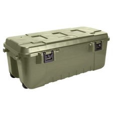 Plano Storage Trunk with Wheels, Large, 108-Quart Lockable Storage Box picture