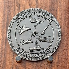Lockheed Martin International Global Security Partner Challenge Coin  M#28 picture