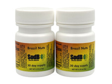 New Look 2 Pack, Semilla de Brasil, Brazil Nuts, Orange Bottle, 10 grams picture