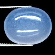 Shola Genuine 22.30 Ct Natural Blue Agate / Chalcedony from Turkey picture