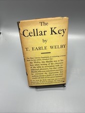 Vintage 1933 Hardcover The Cellar Key T. Earle Welby Wine Wines Sommelier Guide picture