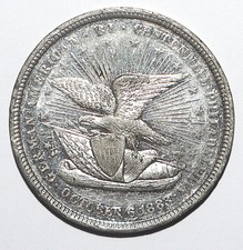 1883 German - American Bicentennial Philadelphia So-Called Dollar (Y166) picture