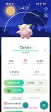 ✨ Shiny Clefairy Dancing in The Moonlight Background ✨-  P T C - Description picture
