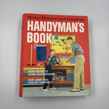 Vintage Better Homes and Gardens Handyman's Book 1970 Handyman Binder MINT picture