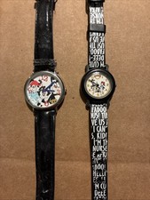 Lot Of 2 Warner Bros. Animaniacs Watches Fossil/WB Untested picture