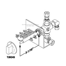 Tuttnauer 1730MKV Short Shaft Multi-Purpose Valve RPI Part #TUV098 picture