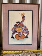Barbara Lavallee Memorable Moments Signed Numbered 103/950 Inscribed Framed picture