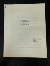 The Smurfs Original Story Outline 1988 A Smurf for Denisa Hanna-Barbera Gabai picture