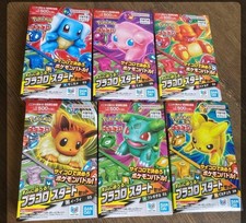 Pokemon Plakoro Starter Set 01-06 Complete Set Dice Battle Bandai Spirits Japan picture