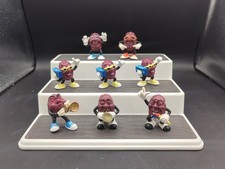 CALIFORNIA RAISINS - Set of 10 Vintage Figures 1987 Applause Calrab - SEE PICS picture