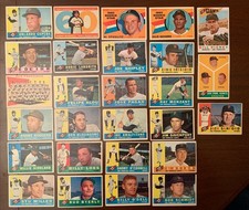 1960 Topps MLB Baseball SF San Fran Giants STAR CARDS Cepeda/High# Antonelli(27) picture