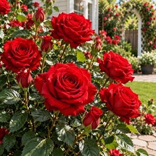 Red Rose Seeds 300+, Beautiful Red Rose Flower Seeds, Fragrant Garden Roses picture